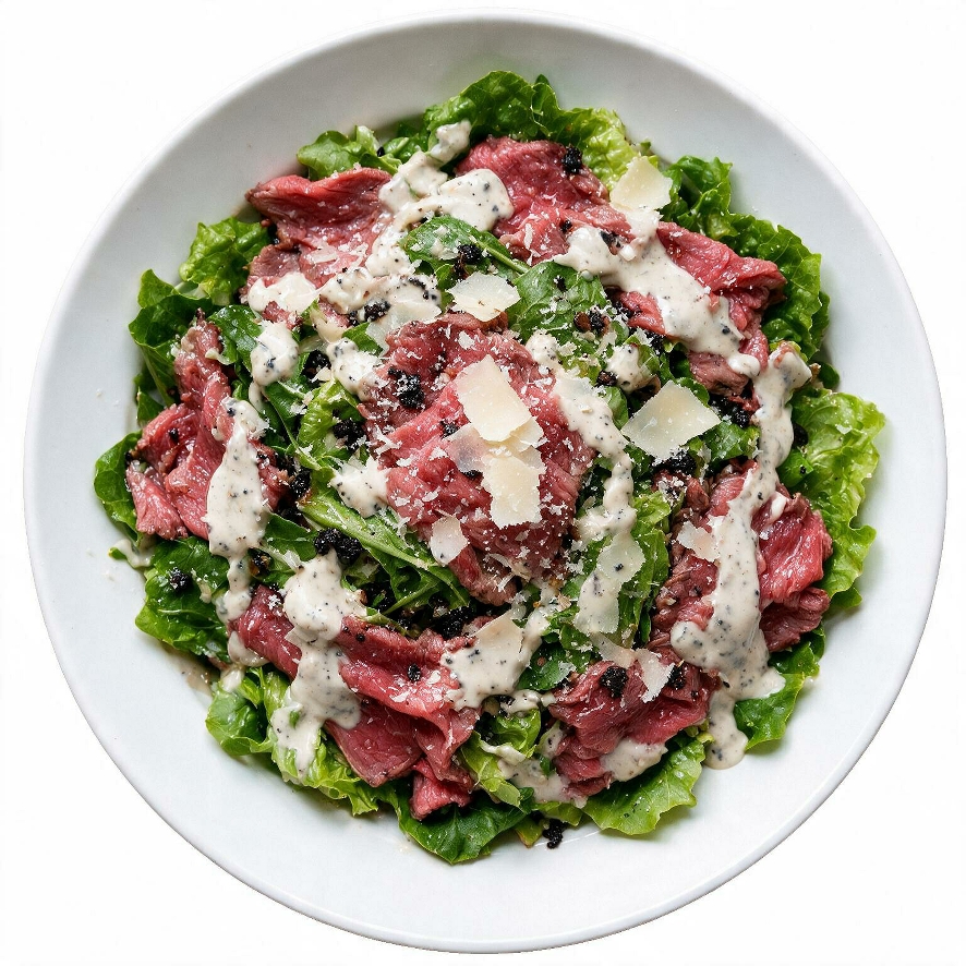 Salade beef truffel
